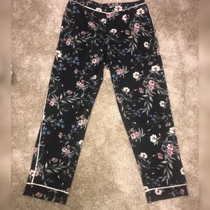 Floral print pants